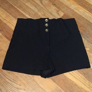 Charlotte Ruse Black Stretchy Shorts